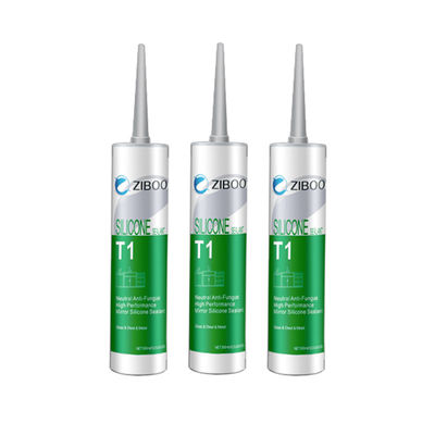 RTV Структурный 100% внешний нейтральный силиконовый герметизатор Белый прозрачный защищен от погоды