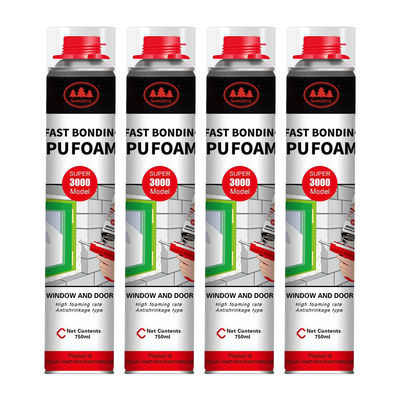 Хорошая цена. Molecular Weight 44.0962 Polyurethane Foam Sealant for Expansion Rate 3-5 Times and Temperature Resistance -40°F To 194°F онлайн