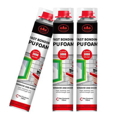 Хорошая цена. OEM 750ml Wholesale White Polyurethane Mounting Pu Foam Sealant онлайн