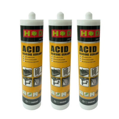 Водонепроницаемый 300 мл уксусный силиконовый герметик белый для ванной кухни окна