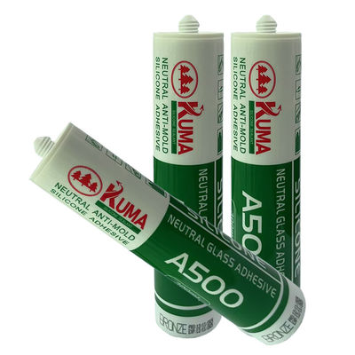 White 300ml Fast Cure Neutral 100% Silicone Aluminium Curtain Wall