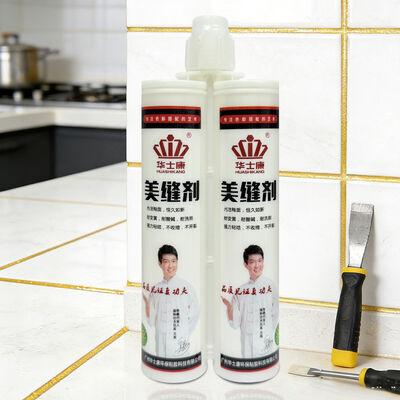 Oem Factory High-performance Grout Sealer Epoxy Grout Adheisve Floor Gap Filling Whaterproof Matte White